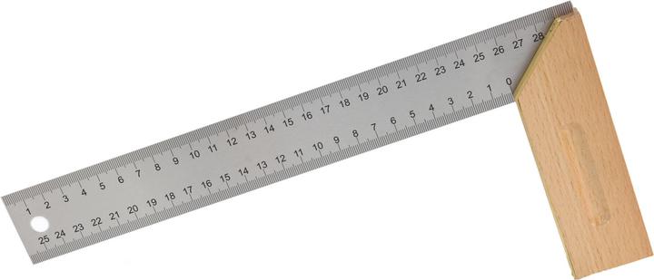 Produktbild Stier Anschlagwinkel Schreinerwinkel Buche 90° / 45° 300 mm