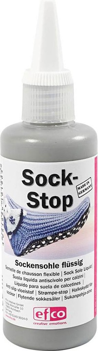 Produktbild Creativ Company Sock-Stop Anti-Rutsch Grau, 100ml
