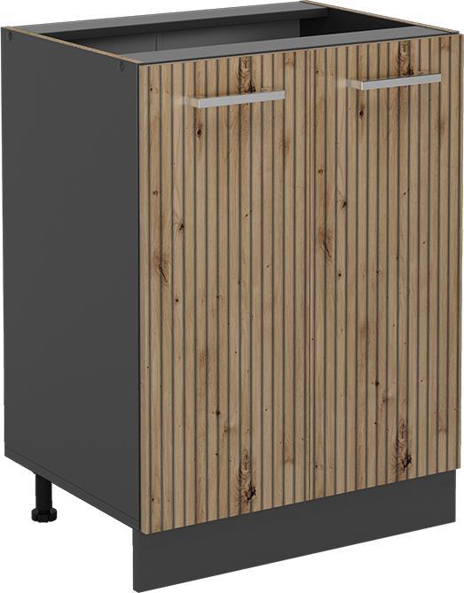 Anthrazit, Artisan Eiche