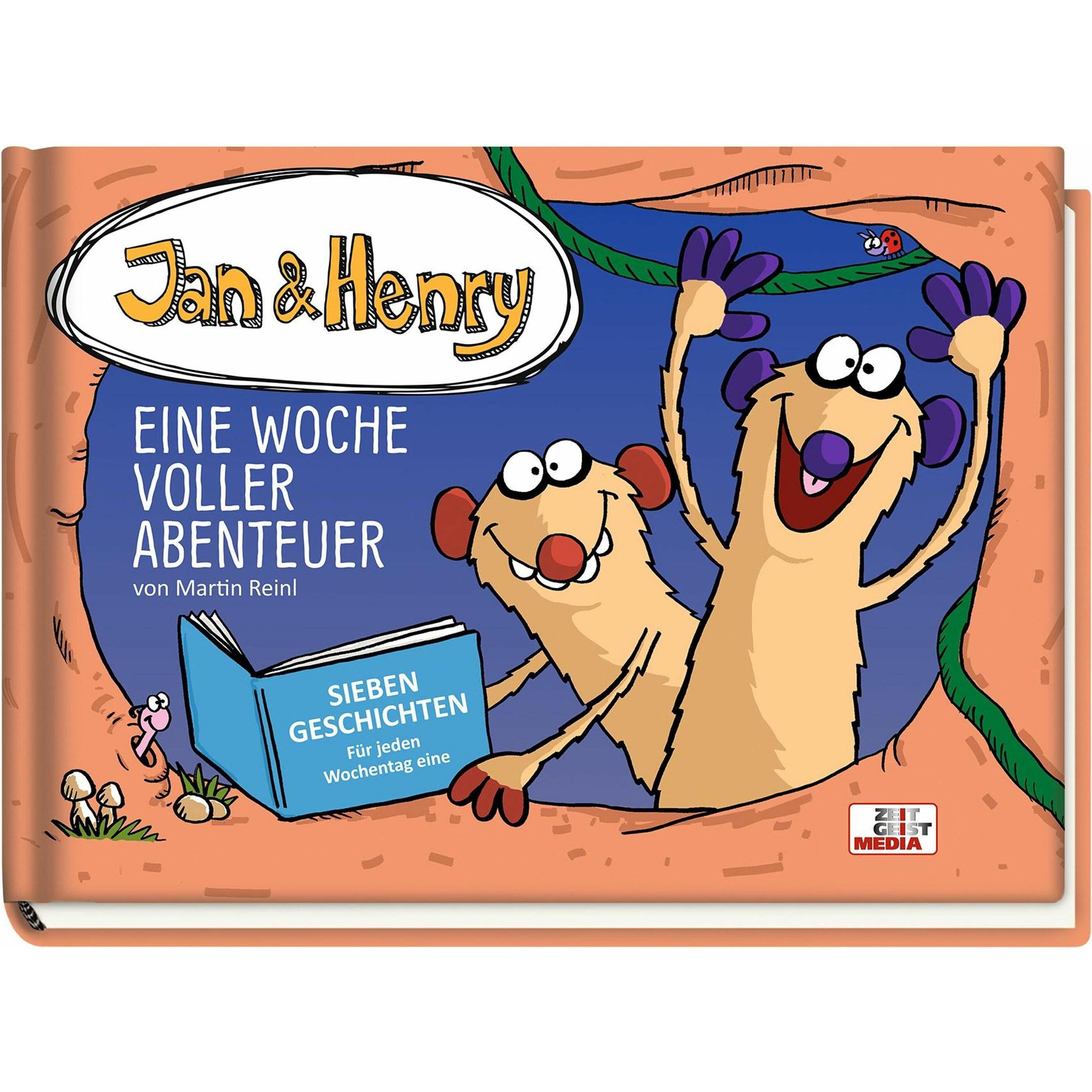 Jan & Henry - Eine Woche voller Abenteuer, Kinderbücher von Martin Reinl
