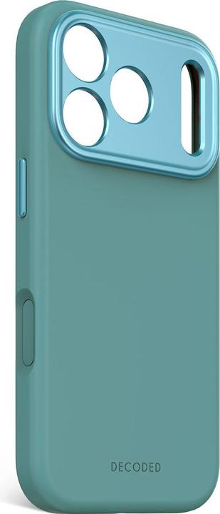 Actual product image Decoded Silicone Backcover Apple iPhone 17 Pro Retro Blue (Apple iPhone 17 Pro)