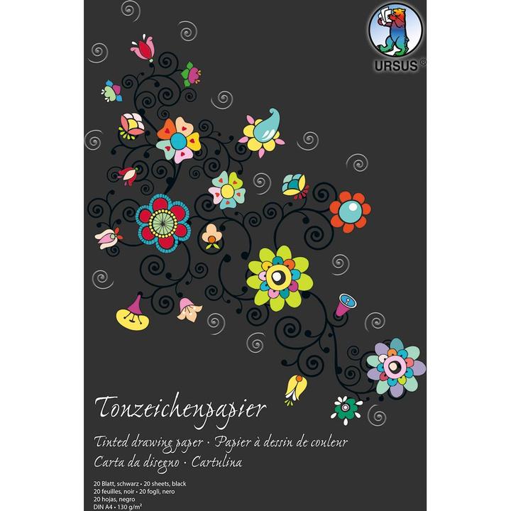 Produktbild Ursus Tonzeichenpapier-Block (130 g/m², 20x)