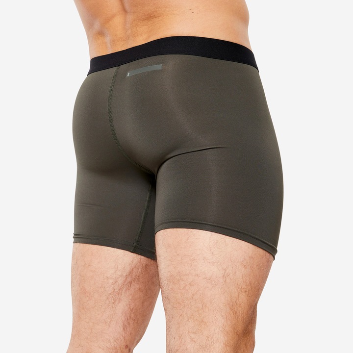 Actual product image Decathlon Functional pants boxer shorts men's breathable 3-pack - navy/blue/khaki (3XL, pack of 3)