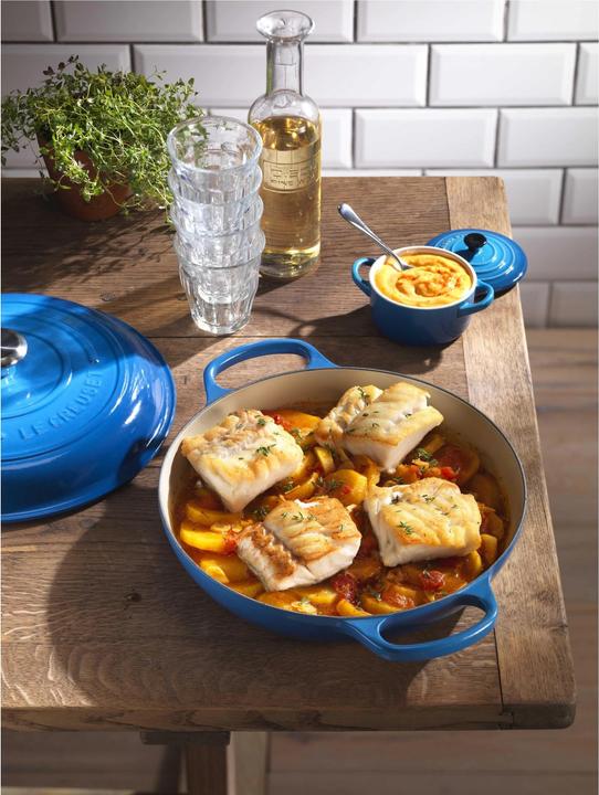 Produktbild Le Creuset Signature (20 cm, Bräter + Schmortopf, Gusseisen)