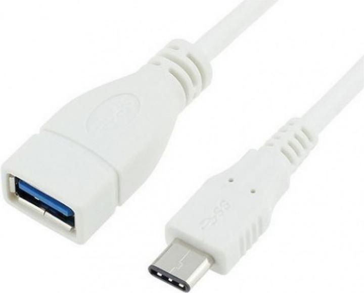 Produktbild PowerGuard Kurzes USB-C auf USB Adapter Kabel 20cm (0.20 m, USB 3.0)