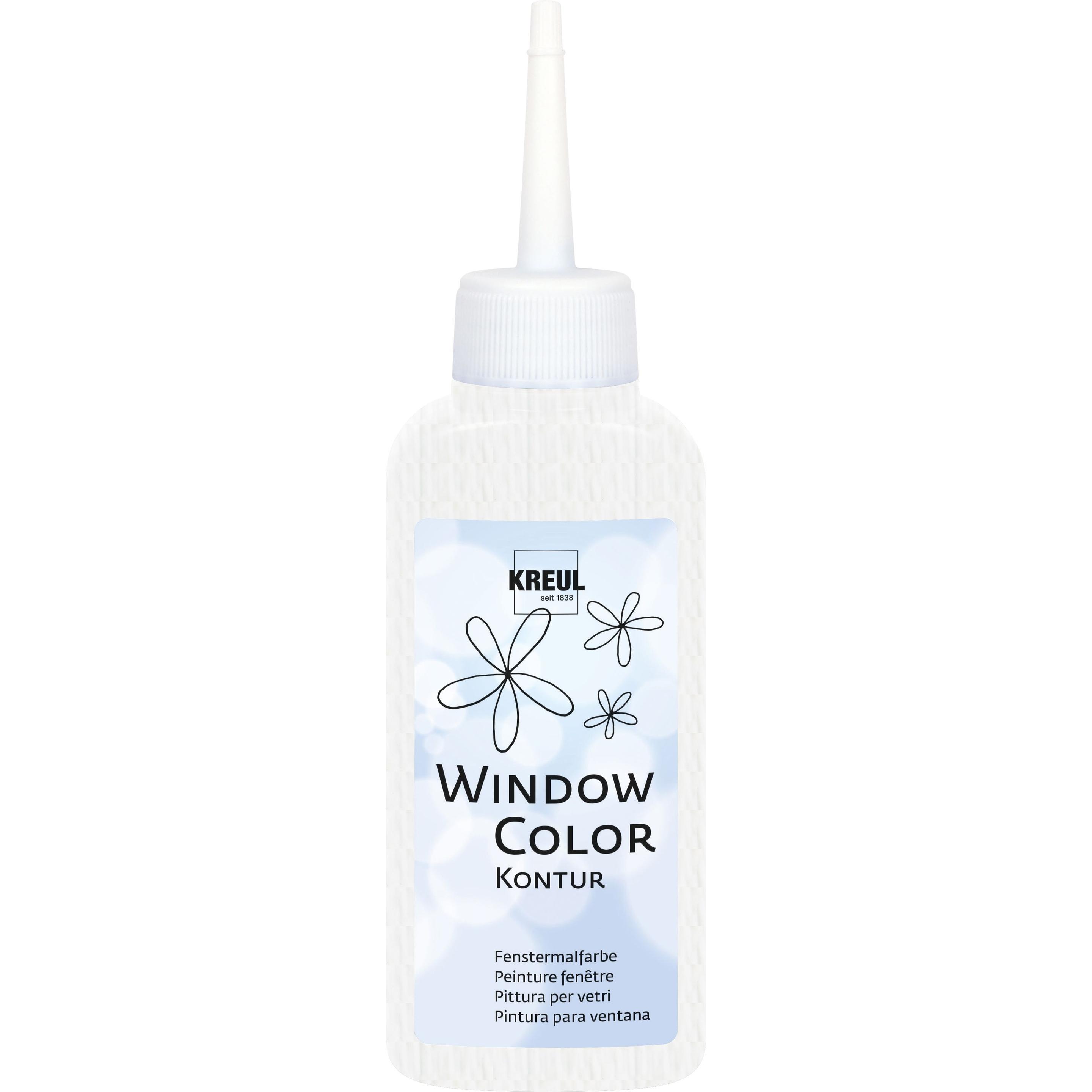 Kreul, Colore + Vernice Per Fai Da Te, Window Color Kontur (80 Ml)