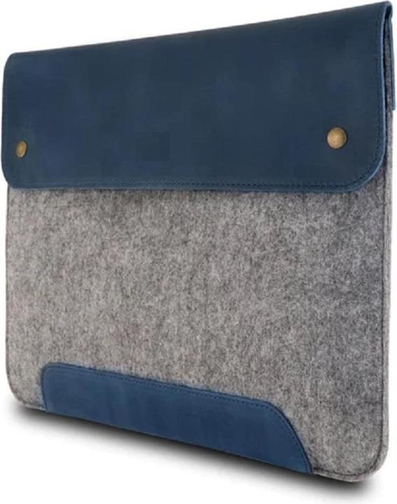 Only-Bags.Store Borsa in pelle e pile per laptop, borsa per laptop - 15