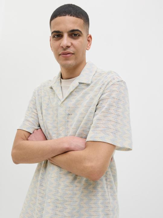 Image du produit Jack & Jones Jorsummer Luke Texture Resort Shirt Ss (XL)