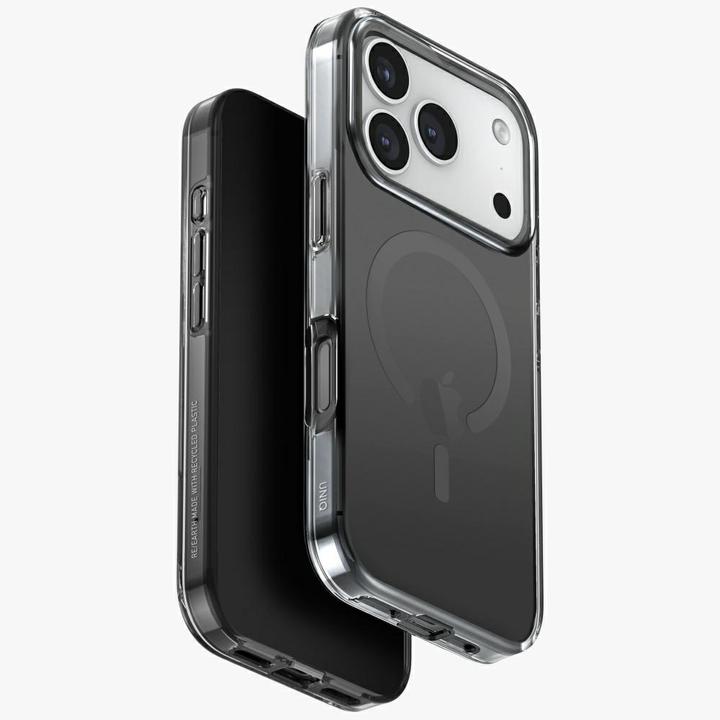 Produktbild Uniq Clario Case for iPhone 17 Pro Magclick Charging Black (Apple iPhone 17 Pro)