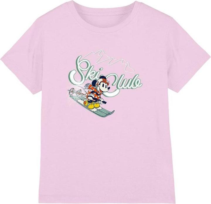 Actual product image Disney Childrens/Kids Ski Club Minnie Mouse T-Shirt (104)