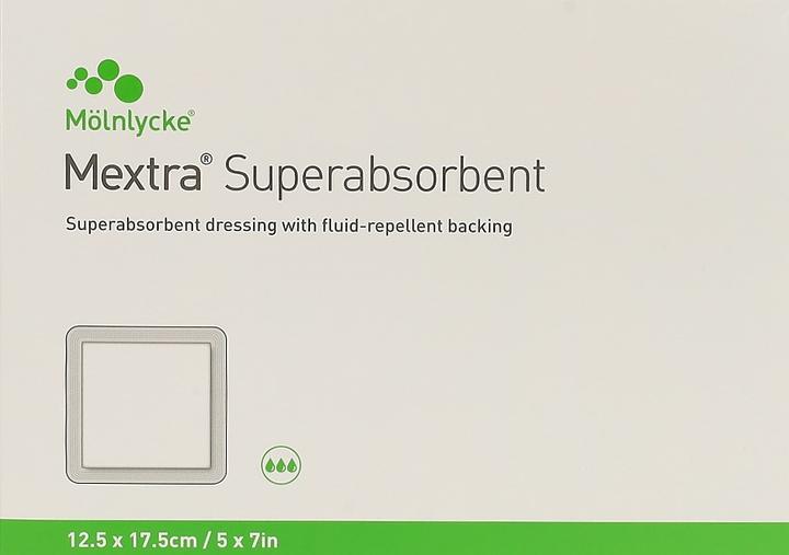 Actual product image Mölnlycke Superabsorbent 12.5x17.5 cm