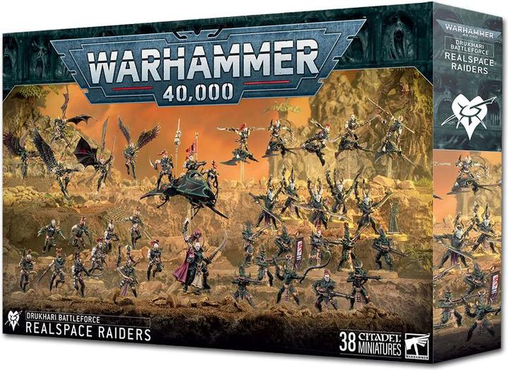 Produktbild Games Workshop Warhammer 40k - Battleforce Drukhari Pillards de l'Espace Reel (Kunststoff)