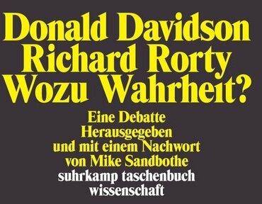 Produktbild Wozu Wahrheit? (Deutsch, Richard Rorty, 2005)