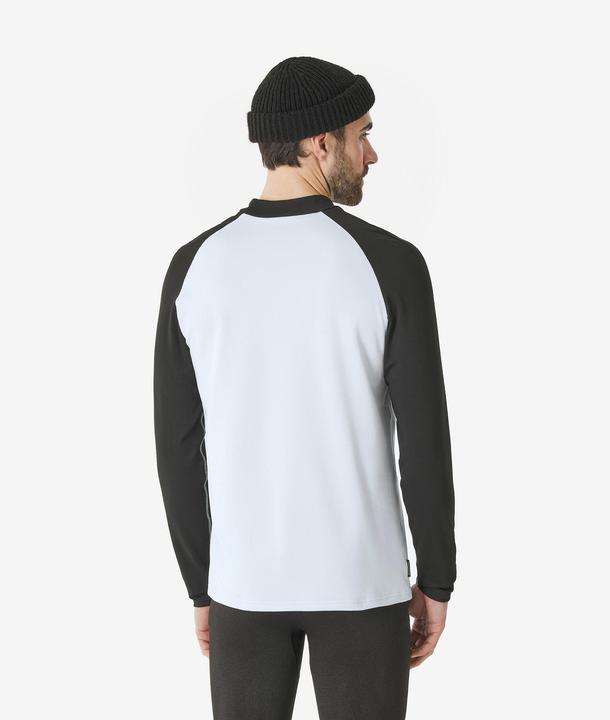 Actual product image Wedze Skiunterhemd Herren warm atmungsaktiv - BL500 schwarz/weiss (XS)
