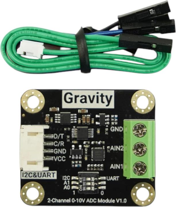 Produktbild DFRobot Gravity 2-Channel 15Bit 0-10V ADC Modul