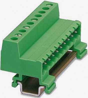 Produktbild Phoenix Contact DIN rail terminal block,NS15,5.08mm,10w