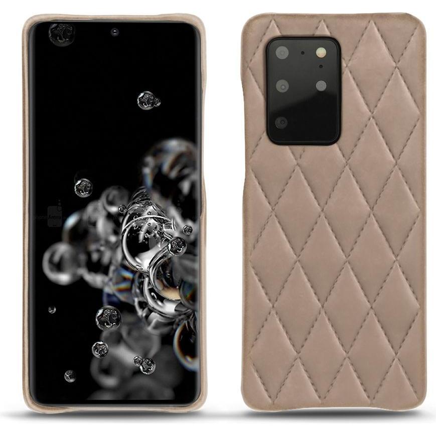 Noreve Lederschutzhülle (Samsung Galaxy S20+ 5G), Smartphone Hülle, Beige