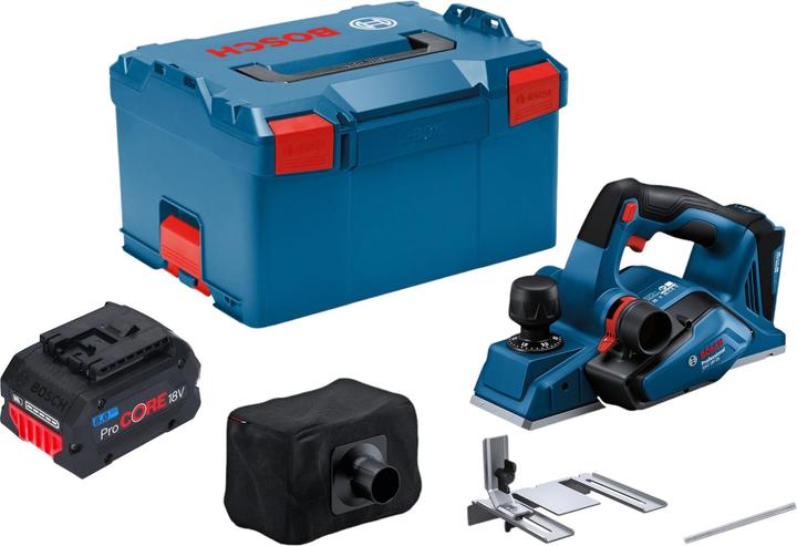 Actual product image Bosch Professional Bosch GHO 18V-26 Professional cordless planer 18 V 2.6 mm brushless + 1x ProCORE rechargeable