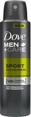 Actual product image Dove Men+Care Sport Active+Fresh (Spray, 150 ml)