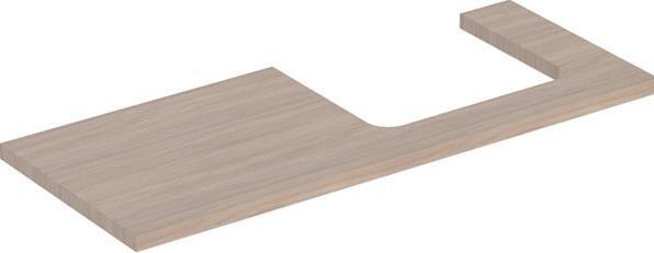 Chêne, Mélamine structure bois