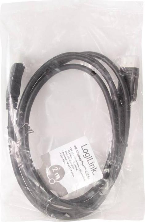 Produktbild LogiLink DisplayPort – DisplayPort (2 m)