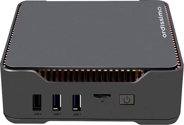 Produktbild Ordissimo MiniPC Luna2 J3455/4GB/64GB eMMC/HDMI, TAS+MSM (Intel Celeron J3455, 4 GB, 64 GB)