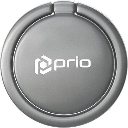 prio Metall Handyring matt-silber, Smartphone Halterung, Silber