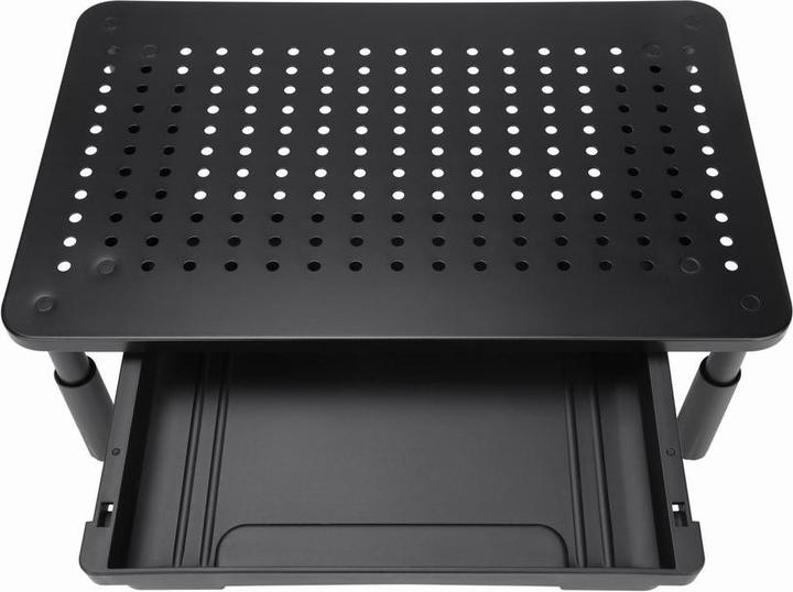 Produktbild Gembird Regulowana Podstawka Pod Monitor Z Szufladą (Prostokąt)