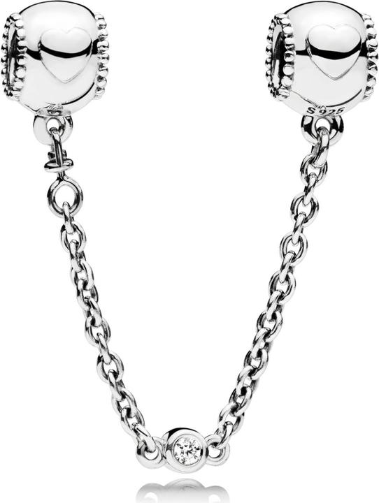 Produktbild Pandora Geprägte Herzen (5 cm, Silber)