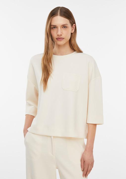 Produktbild Comma Sweatshirt Weiches Sweatshirt mit aufgesetzter Tasche (48)
