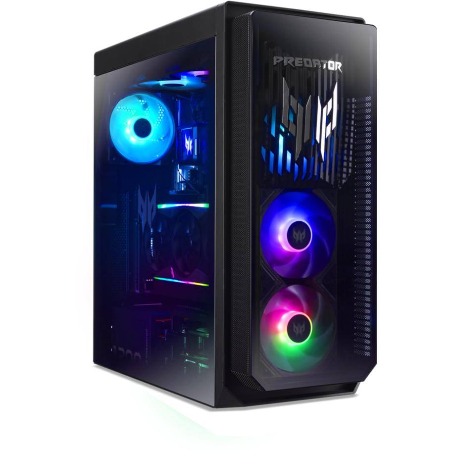 Acer Predator Orion 7000 (2048 GB, 64 GB, Intel Core Ultra 9 285K, GeForce RTX 5090), PC, Schwarz