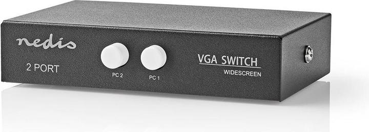 Actual product image Nedis VGA Switch 2 Port(s) Maximum Resolution: 2560x1600 500 MHz