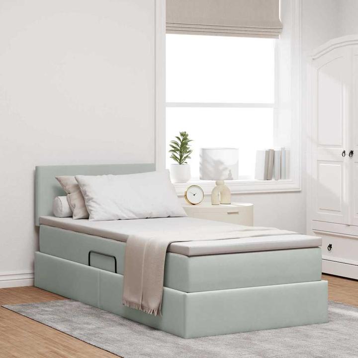 Image du produit vidaXL Modernes Bett (90 x 190 cm)