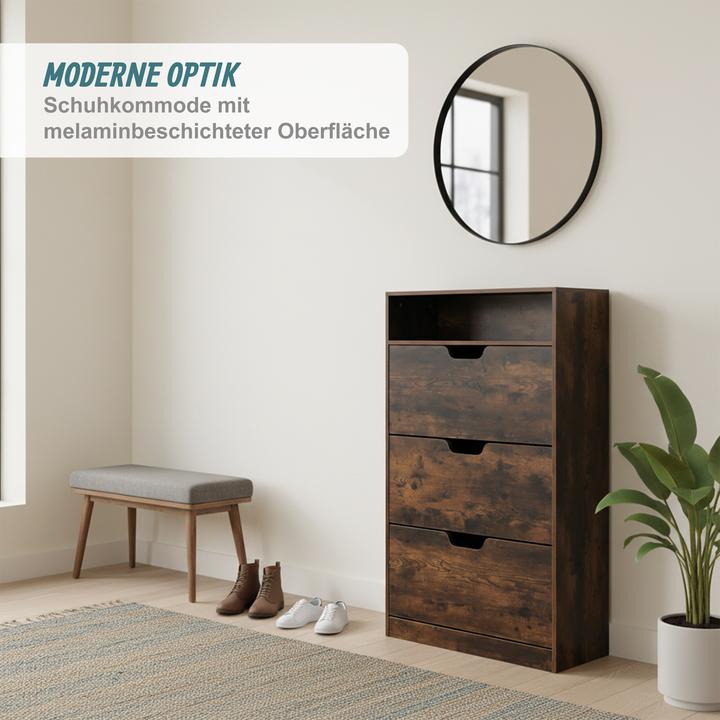 Produktbild Relaxdays Schuhschrank (80 x 24 x 140 cm)