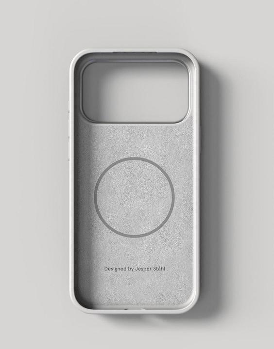 Actual product image Nudient Bold MagSafe Case Apple iPhone 17 Pro Max Chalk White (Apple iPhone 17 Pro Max)