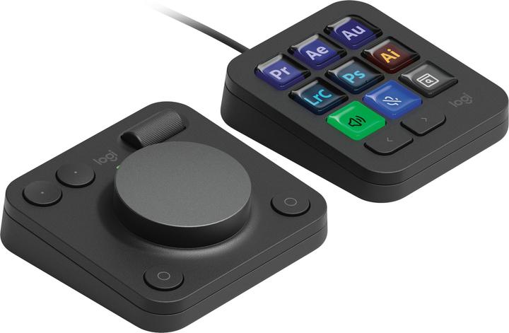 Immagine prodotto Logitech Mx Creative Console (Senza layout di tastiera, Cablato)