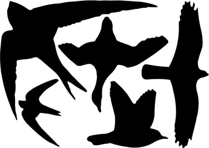 Esschert Design Vogelsilhouetten (32 x 32 cm)