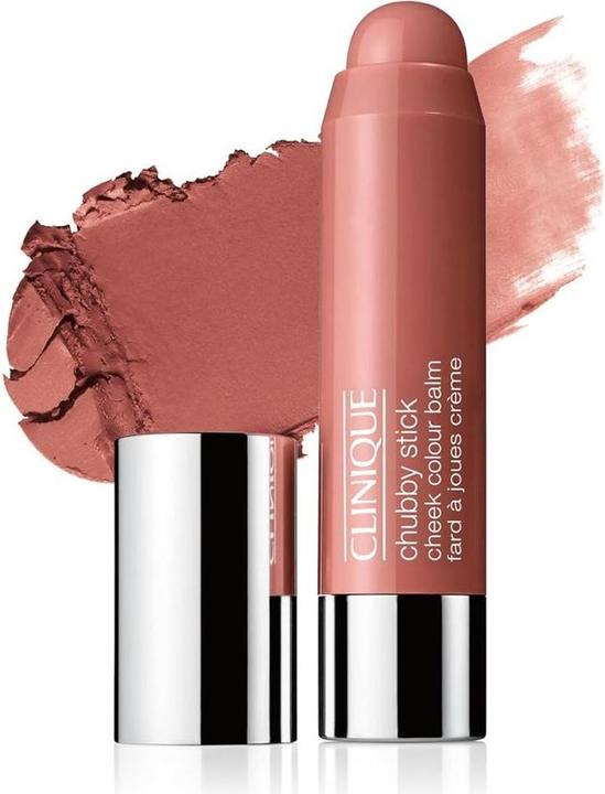 Actual product image Clinique Chubby Stick - Cheek Color Balm 01 Amp'd Up Apple (01 Amp'd Up Apple)