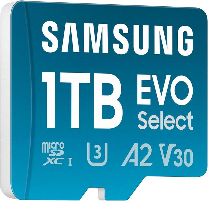 Actual product image Samsung EVO Plus (1000 GB, microSDXC, U3, UHS-I)