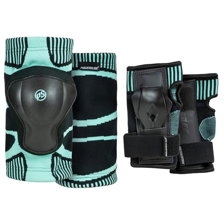 Actual product image Powerslide Onesie Women Dual Set (One size, Wrist protectors, Unique specimen)