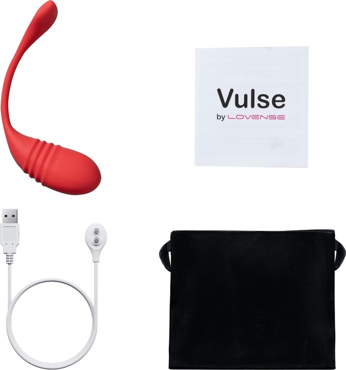 Actual product image Lovense Vulse shock egg
