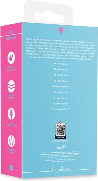 Produktbild Loveline Mini Vibrator - Blue