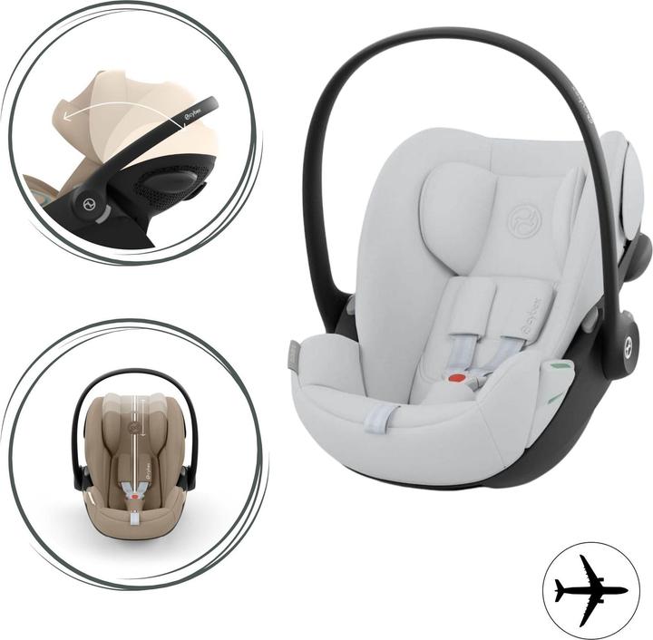 Image du produit Cybex CLOUD G I-SIZE Fog Grey | gris clair (Coque auto, Norme ECE R129/i-Size)