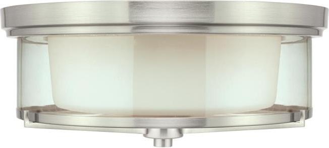 Produktbild Westinghouse Deckenleuchte Glenford Nickel mit 2 Lampen (E27)