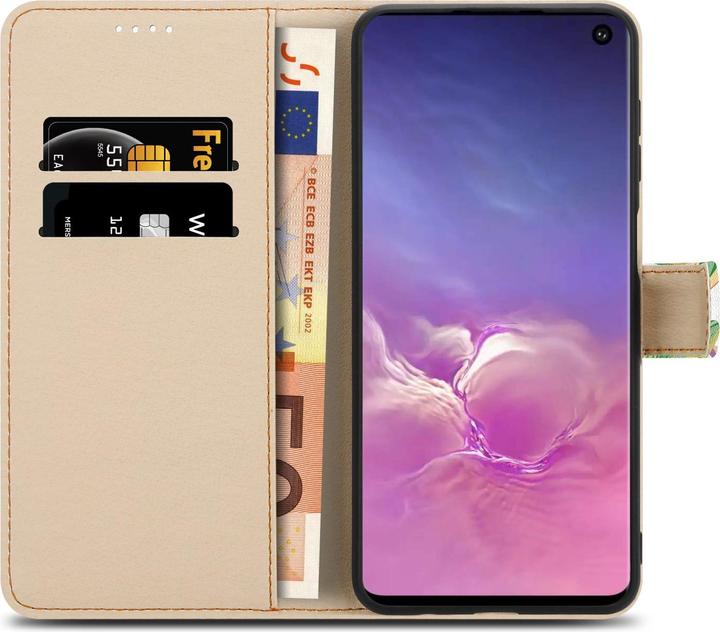 Produktbild Cadorabo Book Hülle mit Print (Samsung Galaxy S10+)