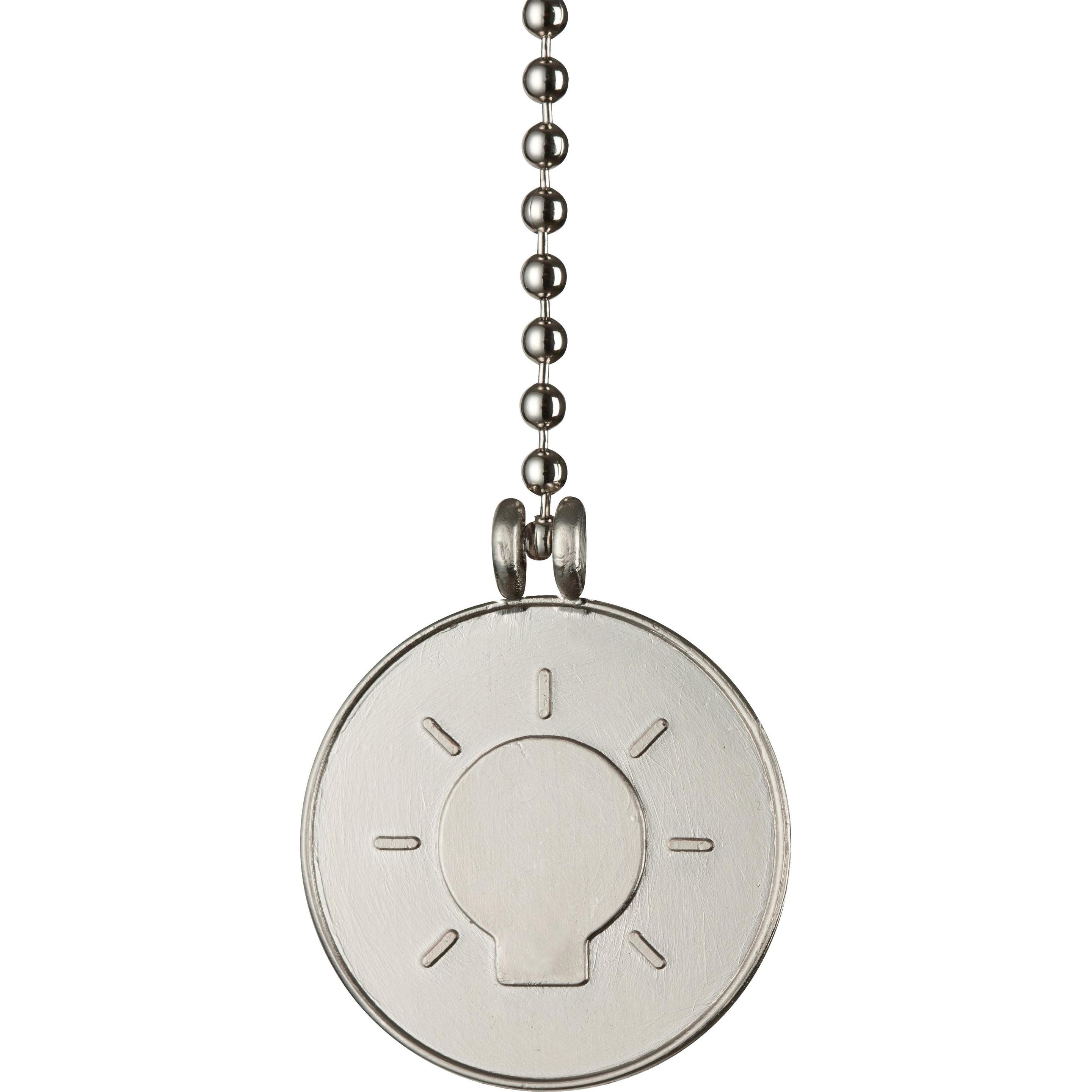 Thumbnail - Westinghouse Zugkette für Deckenventilator mit Lichtsymbol, Ventilator, Silber