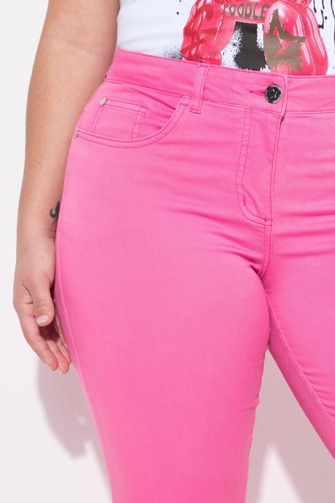 Produktbild Angel of Style Jeans, ausgestellt, gerundeter Fransensaum (48)