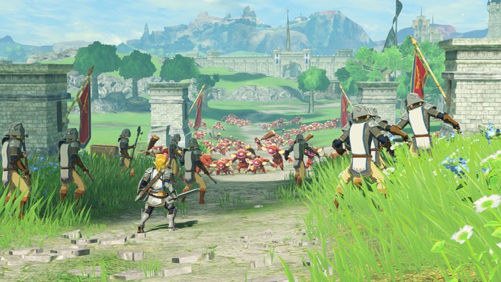Actual product image Nintendo Hyrule Warriors: Age of Calamity (Switch, Multilingual)