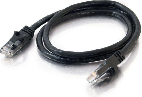 Actual product image C2G Cable / Cat6a Shielded Patch 1.5 m Black (STP, CAT6a, 1.50 m)