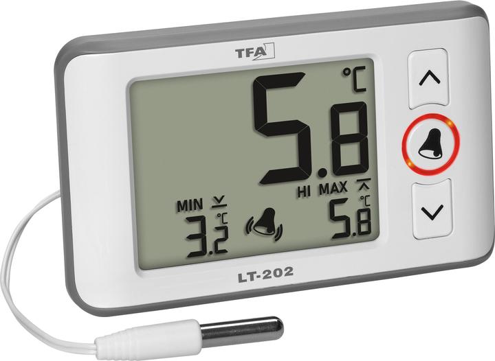 Immagine prodotto TFA 30.1052.02 LT 202 Termometro professionale digitale con sonda a cavo HACCP EN 13485 alta precisione
